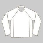 Pro raglan mao long sleeve shirt